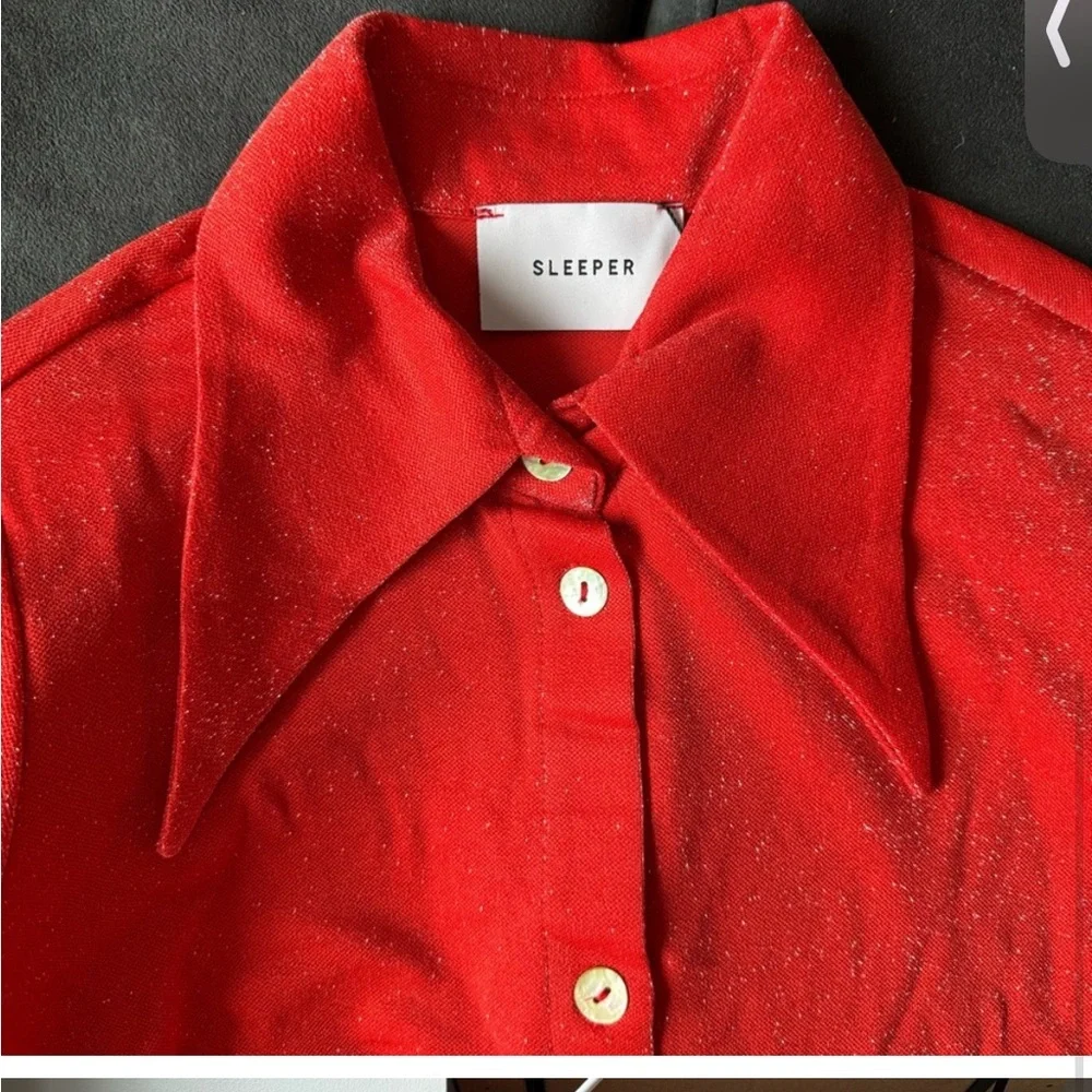 Sleeper Red Shimmer Sleep Set - Picture 8 of 9